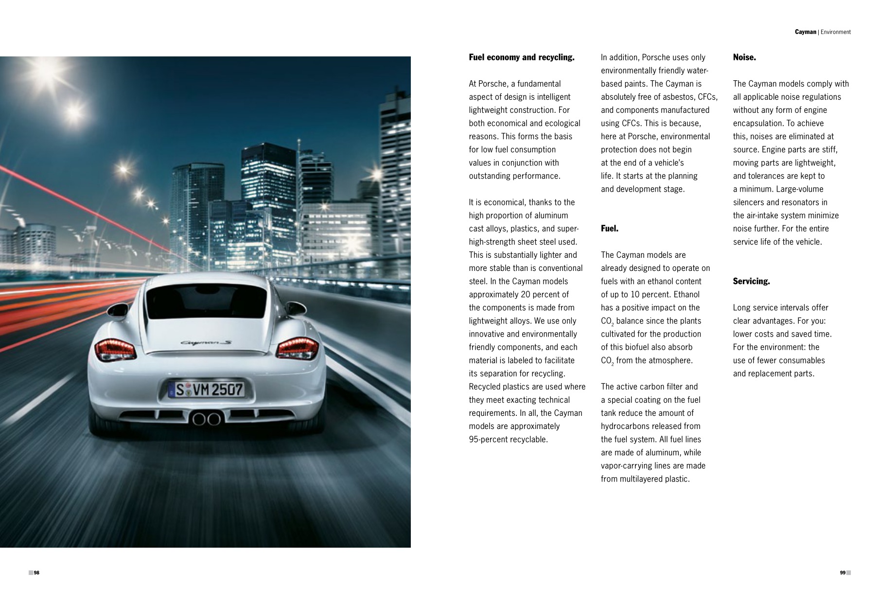 2012 Porsche Cayman Brochure Page 15
